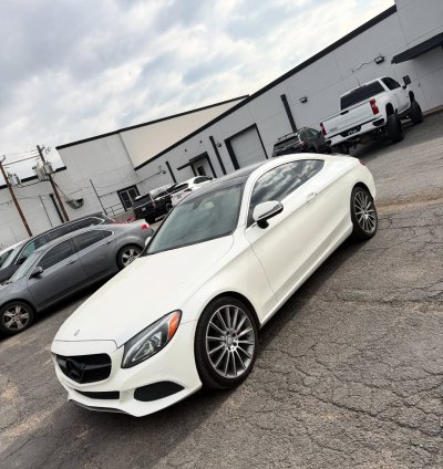 Foreign used 2017 MERCEDES BENZ C300 AMG COUPE Fully Loaded with panoramic roof ,360 camera for sale